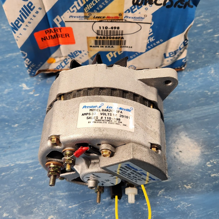 Prestolite Leece Neville 12V 37A Alternator 110-498 Lincoln Motorola Toro Welder - getexcess