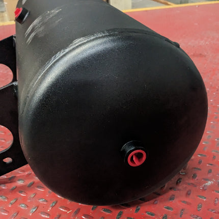 Air Brake Tank Reservoir 10” x 32.5” Steel Open Secondary w/ Brackets 150 PSI Blue Bird Bus Truck