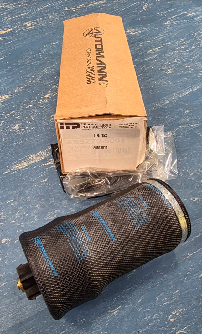 Automann ABSZ70-6001 Cab Air Spring Service Kit T81-6001 25523011 - getexcess