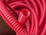 1,800' FEET Red 3/8" Red Split Wire Loom Spectro Convoluted 7813-1