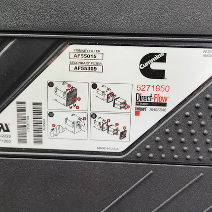 Cummins Fleetguard AH55546VE 5271850 Cleaner Air Direct Flow