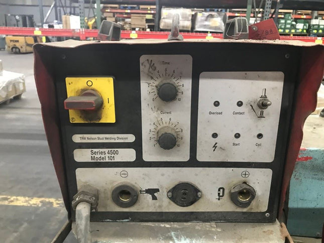 USED TRW Nelson Stud Welding Welder Series 4500 Model 101 Part # 77-04-05 3 Phase 60HZ - getexcess