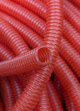 1,500' FEET Red 1/2" Red Split Wire Loom Spectro Convoluted 7823-1