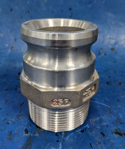 PT Aluminum Cam & Groove Adapter Coupling 25F