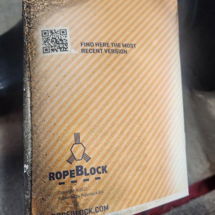 RopeBlock Cylindrical Overhaul Ball 9 TON SWL 10 TON WLL Manitowoc