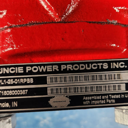 Muncie Power PL Series Hydraulic Gear Pump Motor PL1-25-01RPBB