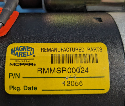 Magneti Marelli Engine Starter Reman RMMSR00024