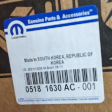 Mopar Rack & Pinion Gear High Performance Right Hand Drive 05181630AC Grand Cherokee