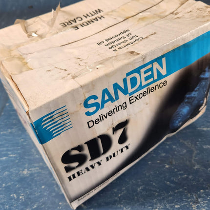 SD7H15 Model 4666 Genuine OEM Sanden Compressor R134a 12V 8 Groove
