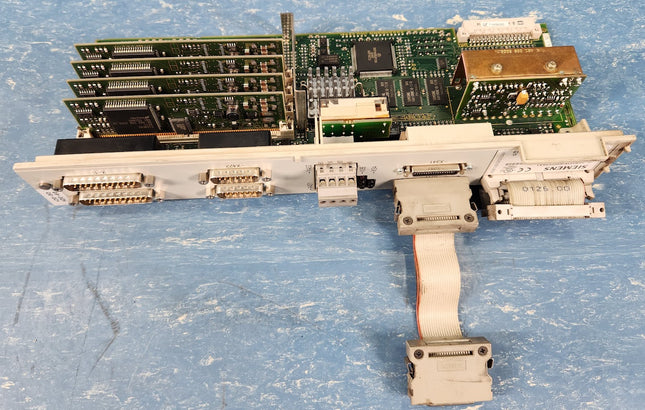 Siemens 6SN1118-0DH23-0AA1 Simodrive 611-D Closed Loop Plug In Performance Control Unit