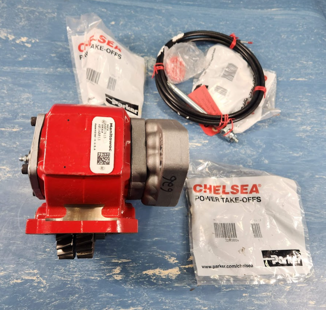 Mechanical Shift 6-Bolt Power Take-Off 442 Series Chelsea PTO 442XWESX-W5GH - getexcess