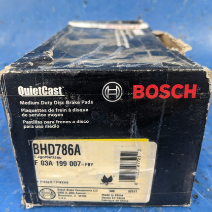 Bosch QuietCast Premium BHD786A Disc Brake Pad Set Rear