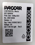 Paccar CECU3-500L Cab Control Module ECU Peterbilt 579 Kenworth T680 Q21-1128-102