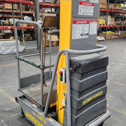 19' Man lift Bil-Jax Workforce Electric Manlift Model CAT-19 - getexcess