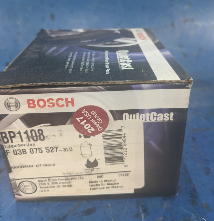 Bosch QuietCast Premium BP1108 Disc Brake Pad Set Rear getexcess