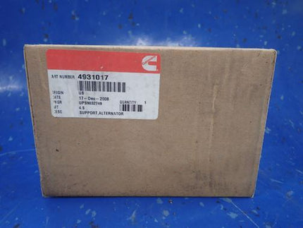 Cummins Diesel Engine Alternator Support Bracket 4931017 OEM Brand New