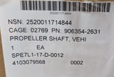 Spicer 1710 Series Driveshaft Ujoint Propeller Drive Shaft 906354-2631 Navistar International