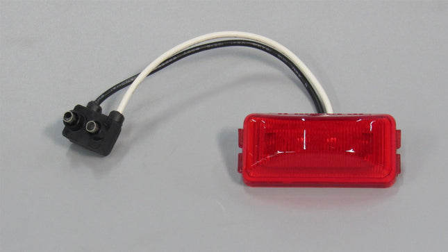 2.5" Rectangle Red  LED Trailer Marker Lights Stop Tail Turn Rear Park 20 pcs