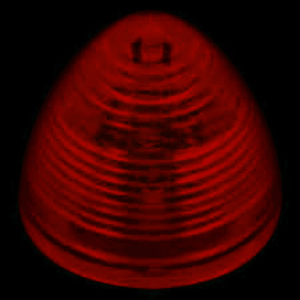 Roadpro RP-1271R Beehive Sealed Decorative Light 2" 9 Red LED - getexcess