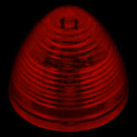 Roadpro RP-1271R Beehive Sealed Decorative Light 2" 9 Red LED - getexcess