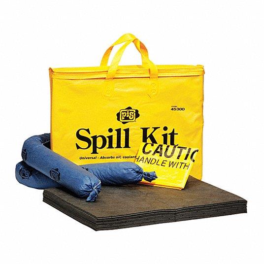 Universal Spill Kit Absorbs 5 Gallons PIG 45300