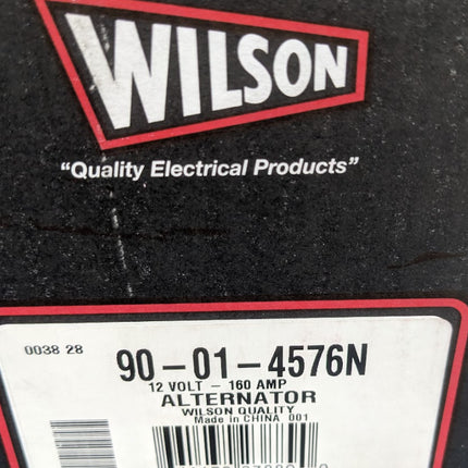 Wilson 90-01-4576N 24Si Alternator 12V 160A J180 Mount Kenworth Mack Ford F750