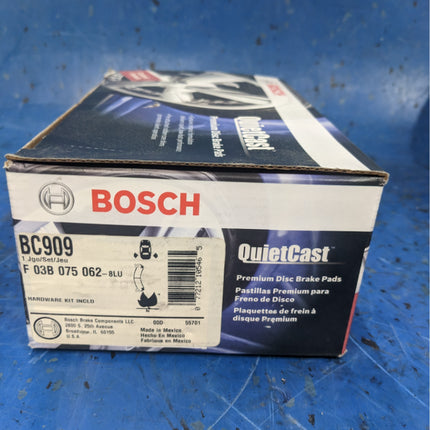 Bosch QuietCast Premium BC909 Brake Pad Set Rear