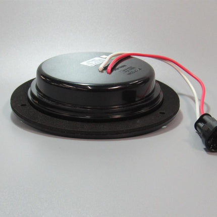 4" Round White Clear LED Lights  Marker Backup Reverse Tail Truck Trailer