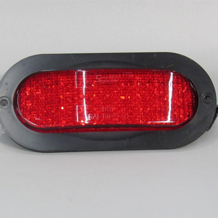 6" Oval Red  LED Marker Lights Stop Tail Turn Rear Park Truck Trailer