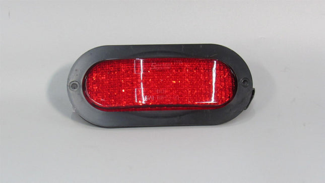 6" Oval Red  LED Marker Lights Stop Tail Turn Rear Park Truck Trailer