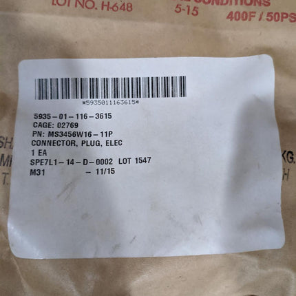 Electrical Connector Plug SAE-AS50151 Military 5935011163615