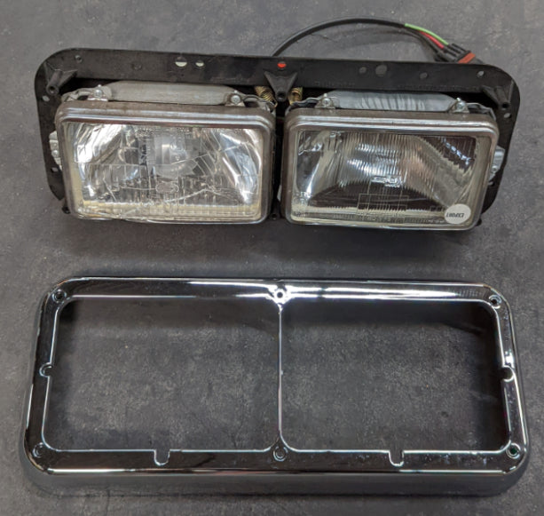 Headlamp Assembly Dual Headlight LH A3 Blue Bird School Bus 1992-1998