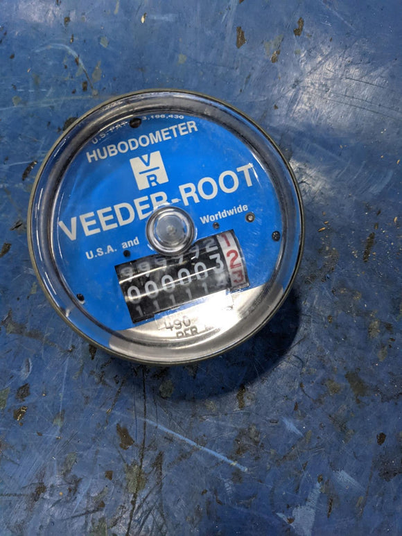 Hubodometer Veeder-Root 489:1 Ratio Mechanical Mile 0777717-490 Tractor Trailer Odometer