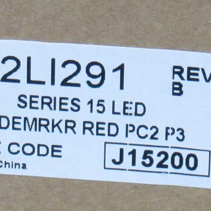 2.5" Rectangle Red  LED Trailer Marker Lights Stop Tail Turn Rear Park