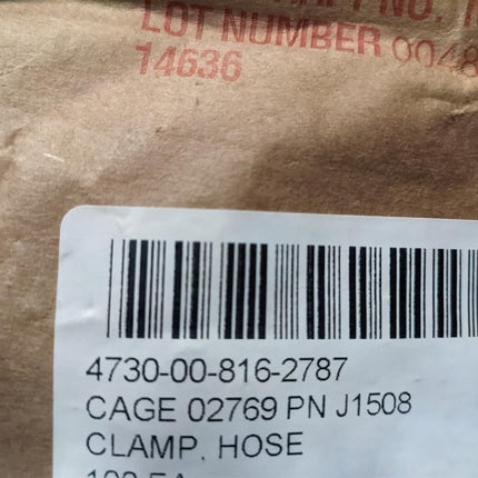 Constant Tension Wire Hose Clamp 0.37" to 0.38” ID 4730008162787 (500) pcs