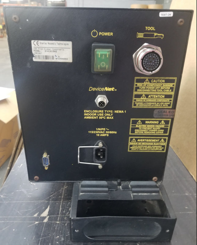 Stanley Assembly Technologies 21A101502 Nutrunner Servo Drive