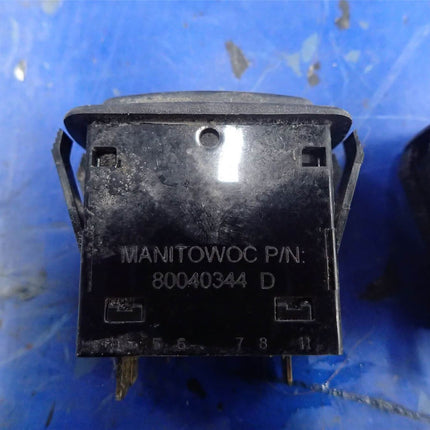 LOT OF (4) 24V Lighted Rocker Switches Carlingswitch 1231R 80040344 - getexcess