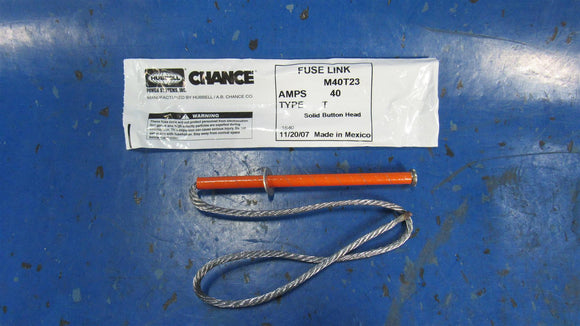 Hubbell Chance M40T23 Fuse Type T   23