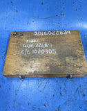 USED Mitutoyo 126-141 Screw Thread Micrometer 4-5” in Wooden Case