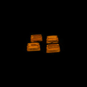 Roadpro RP-1445 LED Clearance Marker Lights Amber 4 Pack - getexcess