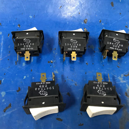 LOT OF (5) Switches Cole Hersee 239 Blue Bird 01947548