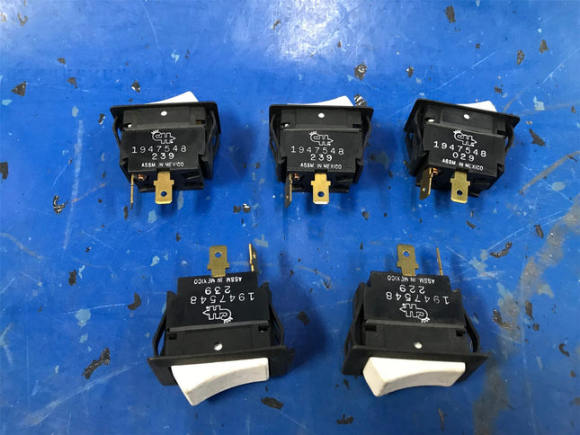 LOT OF (5) Switches Cole Hersee 239 Blue Bird 01947548