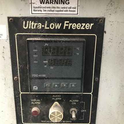 Ultra Low Industrial Lab Freezer 31 Cu Ft So-Low Model U80-30 USED