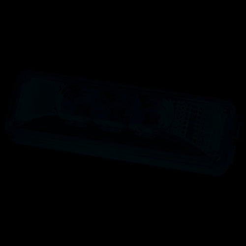 3.75" x 1.25" LED Diamond Clear Lens Sealed Light with Amber LEDs - getexcess