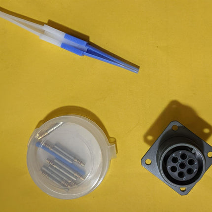 Circular Mil Spec Wall Mount Connector Socket Receptacle 7P 16S MS3450W16S-1S