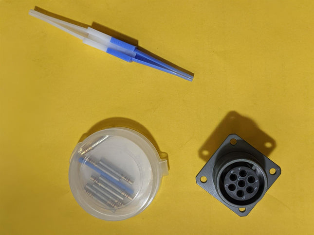 Circular Mil Spec Wall Mount Connector Socket Receptacle 7P 16S MS3450W16S-1S