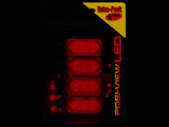 Roadpro RP-1445 LED Clearance Marker Lights Red 4 Pack - getexcess