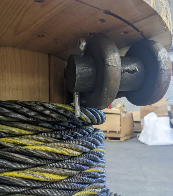 1” Wire Rope Reel Single Leg Terminal Yoke End Open Spelter Socket 1308010-U 4010012815201