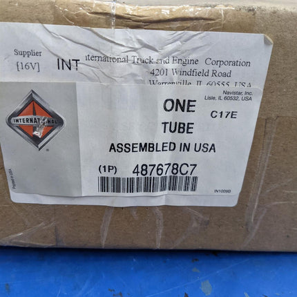 Tube Clutch Relay Shaft International 487678C7