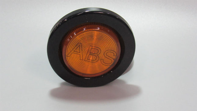 2" Round Amber LED Trailer Marker Lights Stop Tail Turn Rear Park 2 Pin